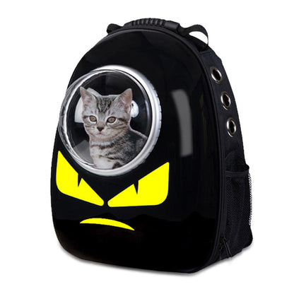 FelineSight Pack - Cat Eyes Pet Shoulder Backpack