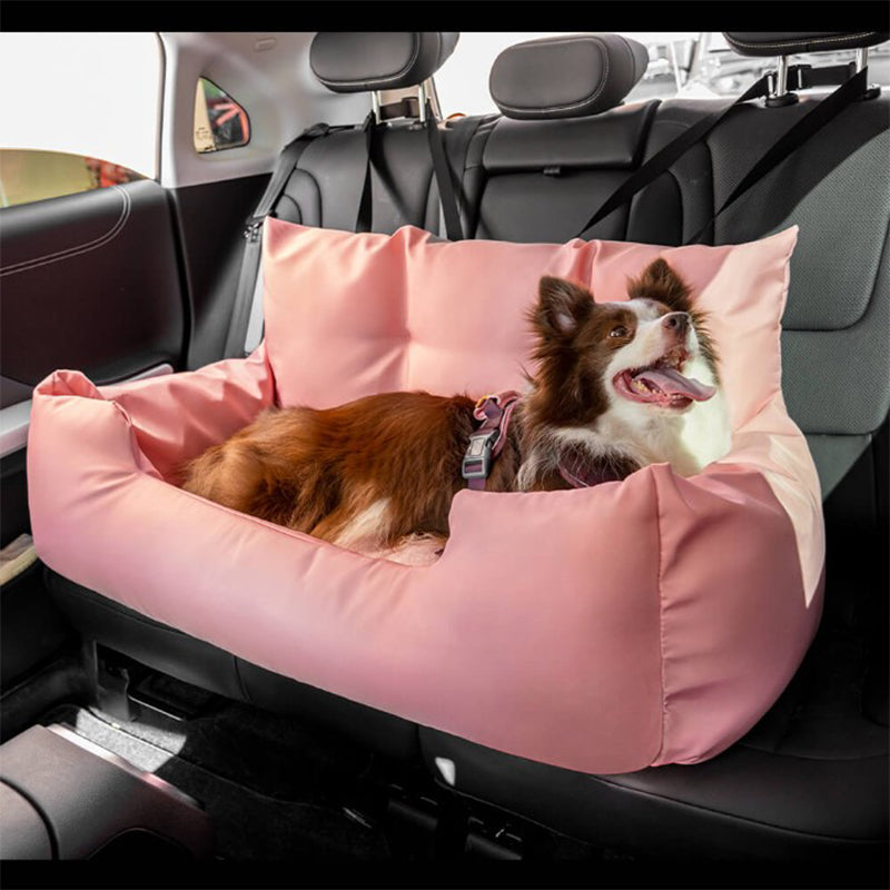 Comfort Car Bed Superior Safety for Medium-Large Dogs