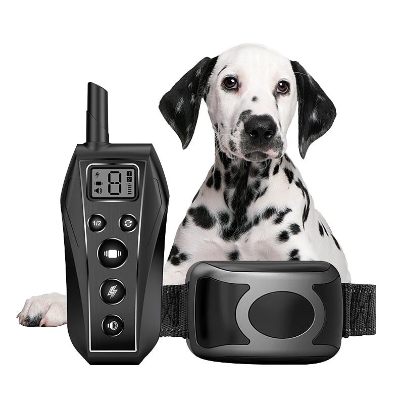 AquaBark Pro - Waterproof Adjustable Anti-Bark Dog Training Collar