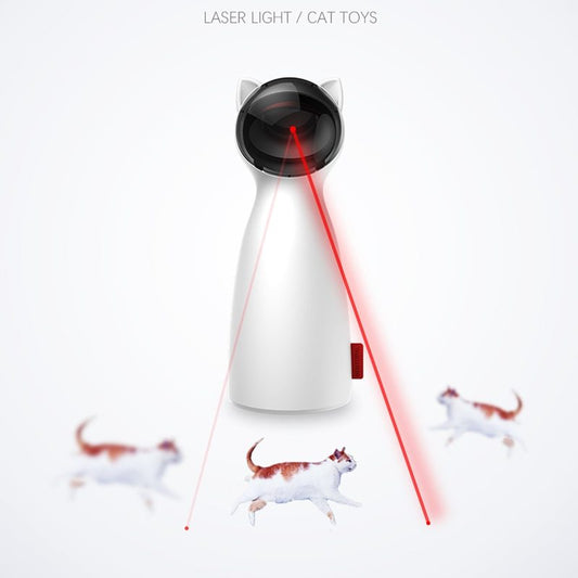 Laser Pounce: Automatic Interactive Cat Toy