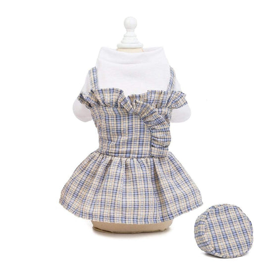 Plaid Pup Academy Dress