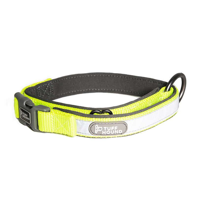 GlowTrack Reflective Dog Collar & Leash Set